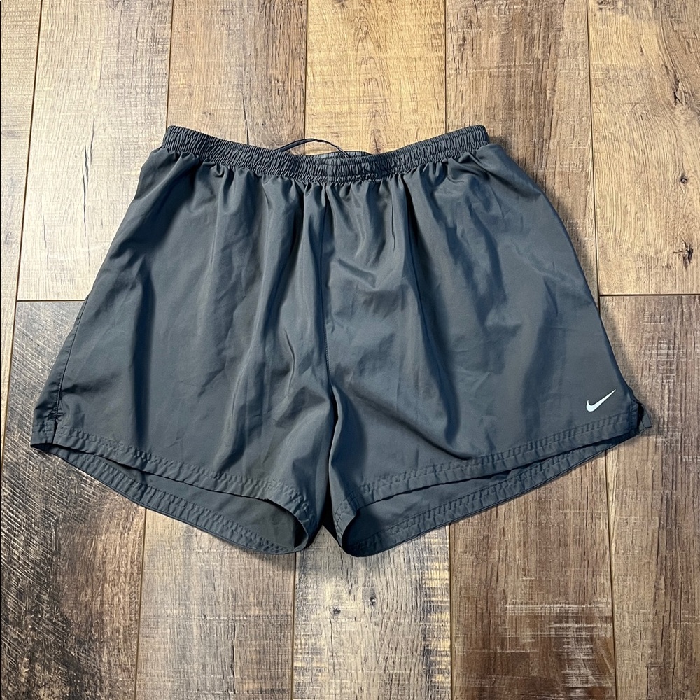 Nike Fit Dry Dark Gray Lined Athletic Shorts Size XXL